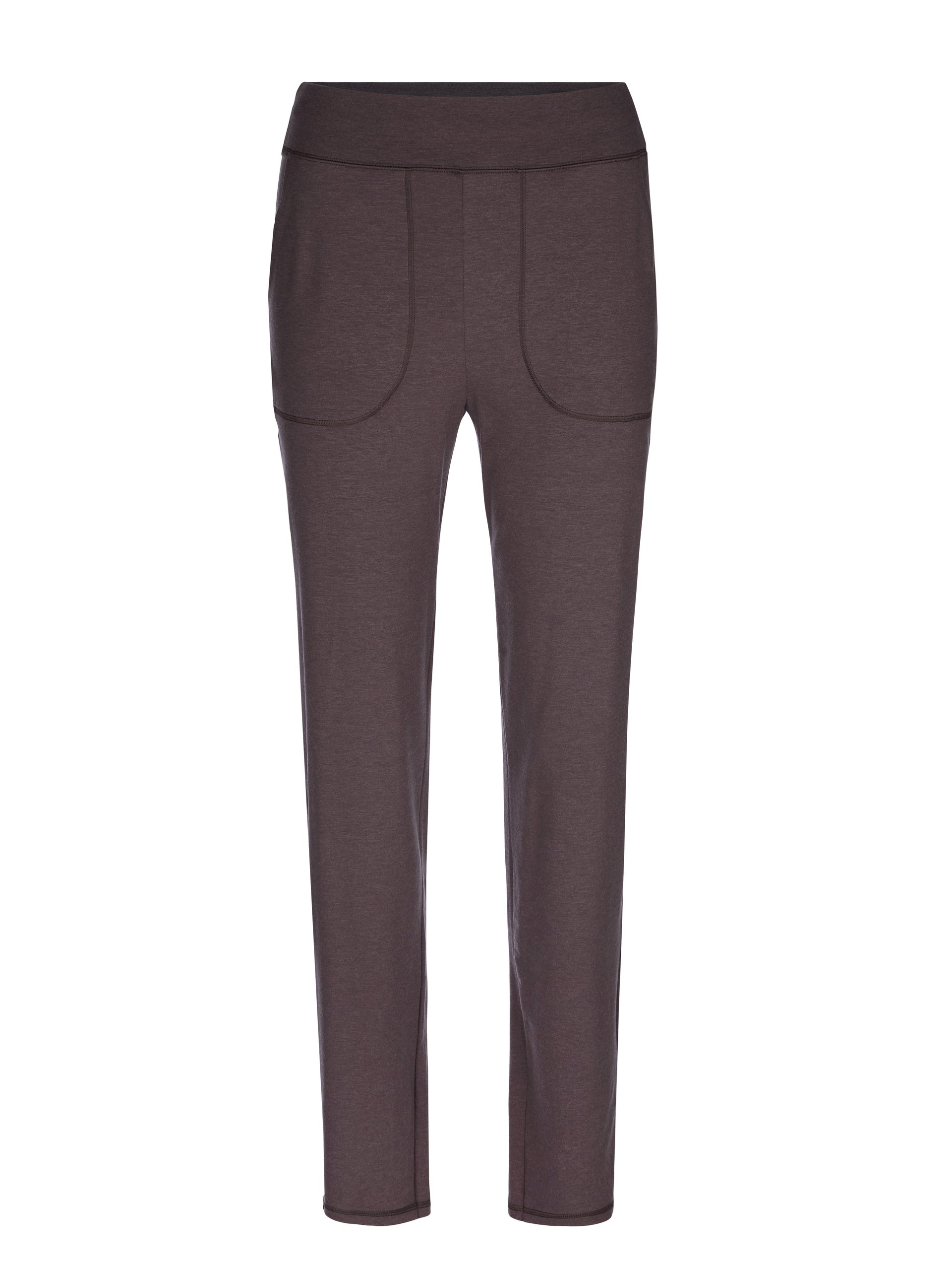 Pajama pants with side pockets DEEPSLEEPWEAR Warming - soft taupe (CALIDA 327)