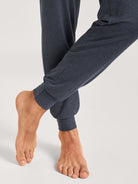 Pyjamahose mit Bündchen DEEPSLEEPWEAR Warming - anthrazit (CALIDA 989)