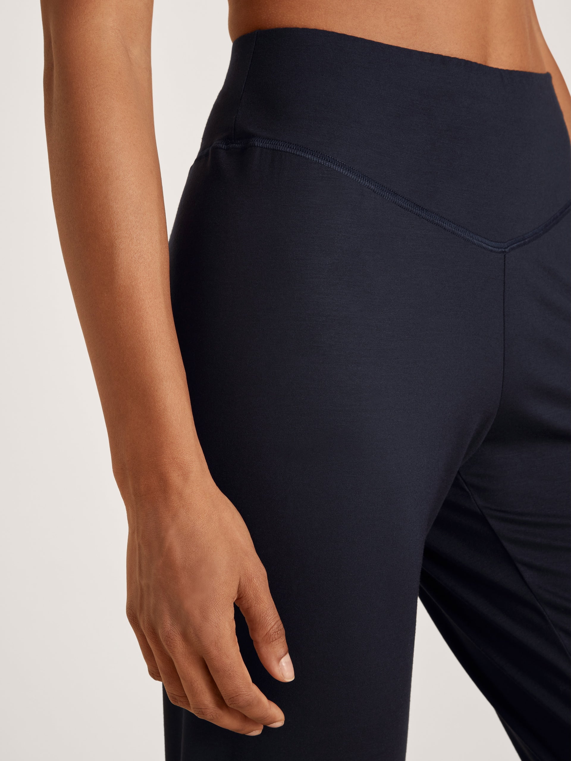 Pyjama pants with cuffs DEEPSLEEPWEAR Balancing - dark lapis blue (CALIDA 339)
