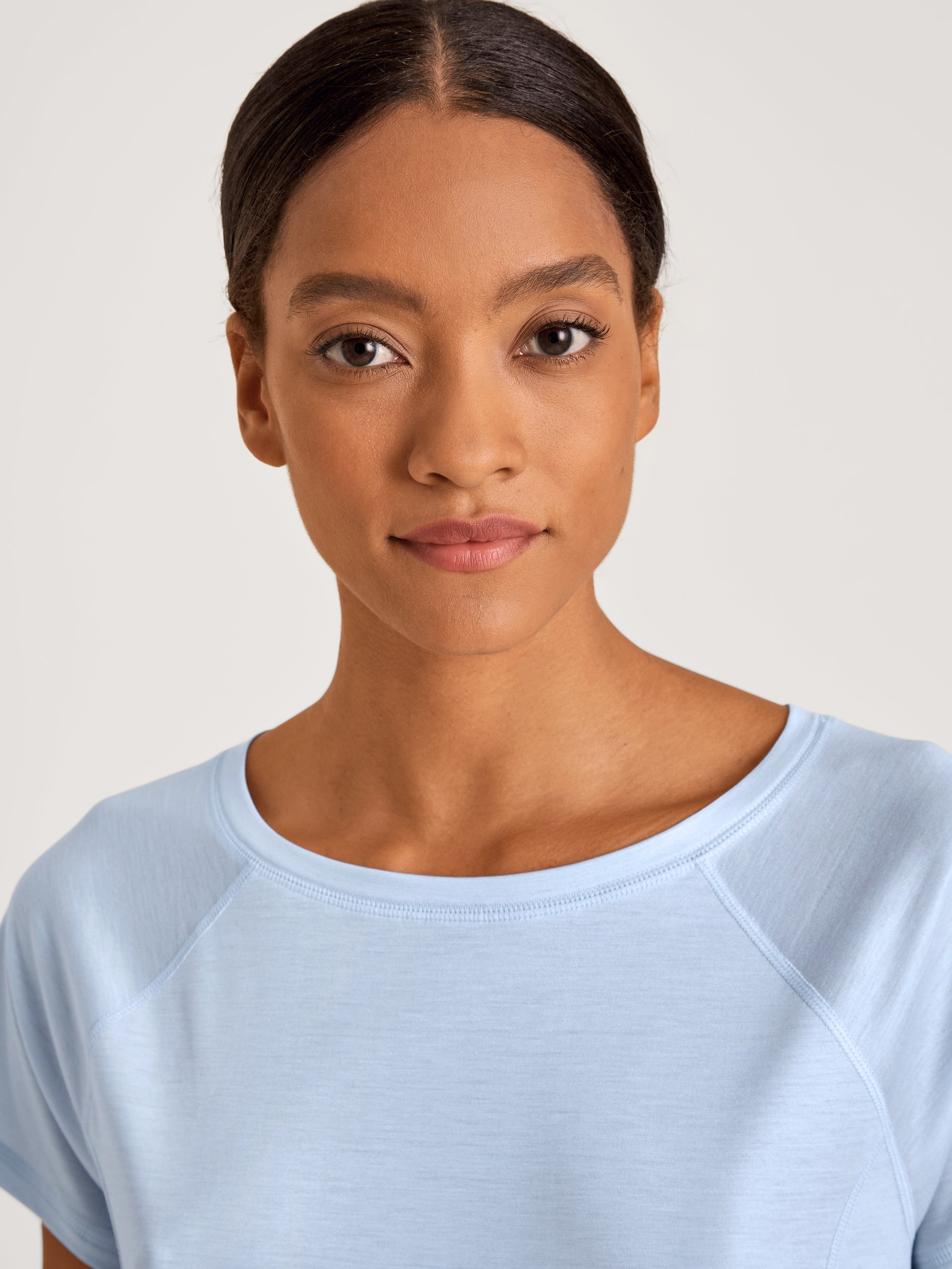 Sleepshirt / nightdress (95 cm) DEEPSLEEPWEAR Cooling - harmony blue (CALIDA 470)