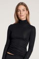 Maglia a maniche lunghe con collo alto, TRUE CONFIDENCE 