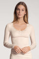قميص بأكمام طويلة RICHESSE LACE 