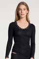 قميص بأكمام طويلة RICHESSE LACE 