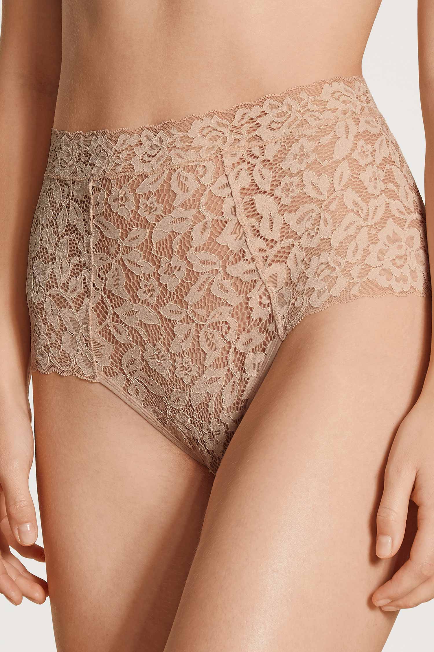 Slip, high waist, NATURAL COMFORT LACE 