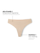 CALIDA Damen-String NATURAL SKIN in rose teint (CALIDA 160)