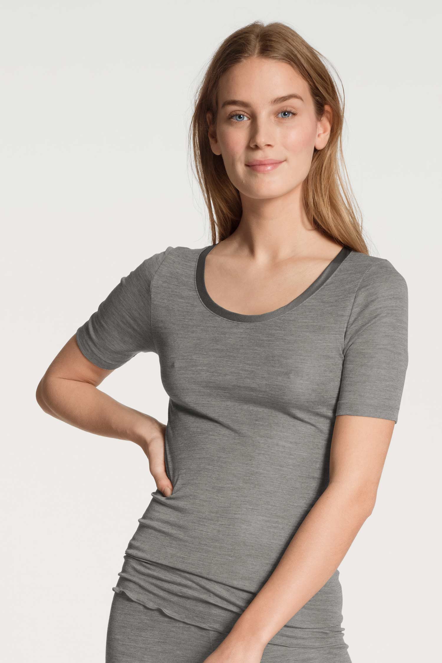 Short-sleeve shirt, round neck, TRUE CONFIDENCE 