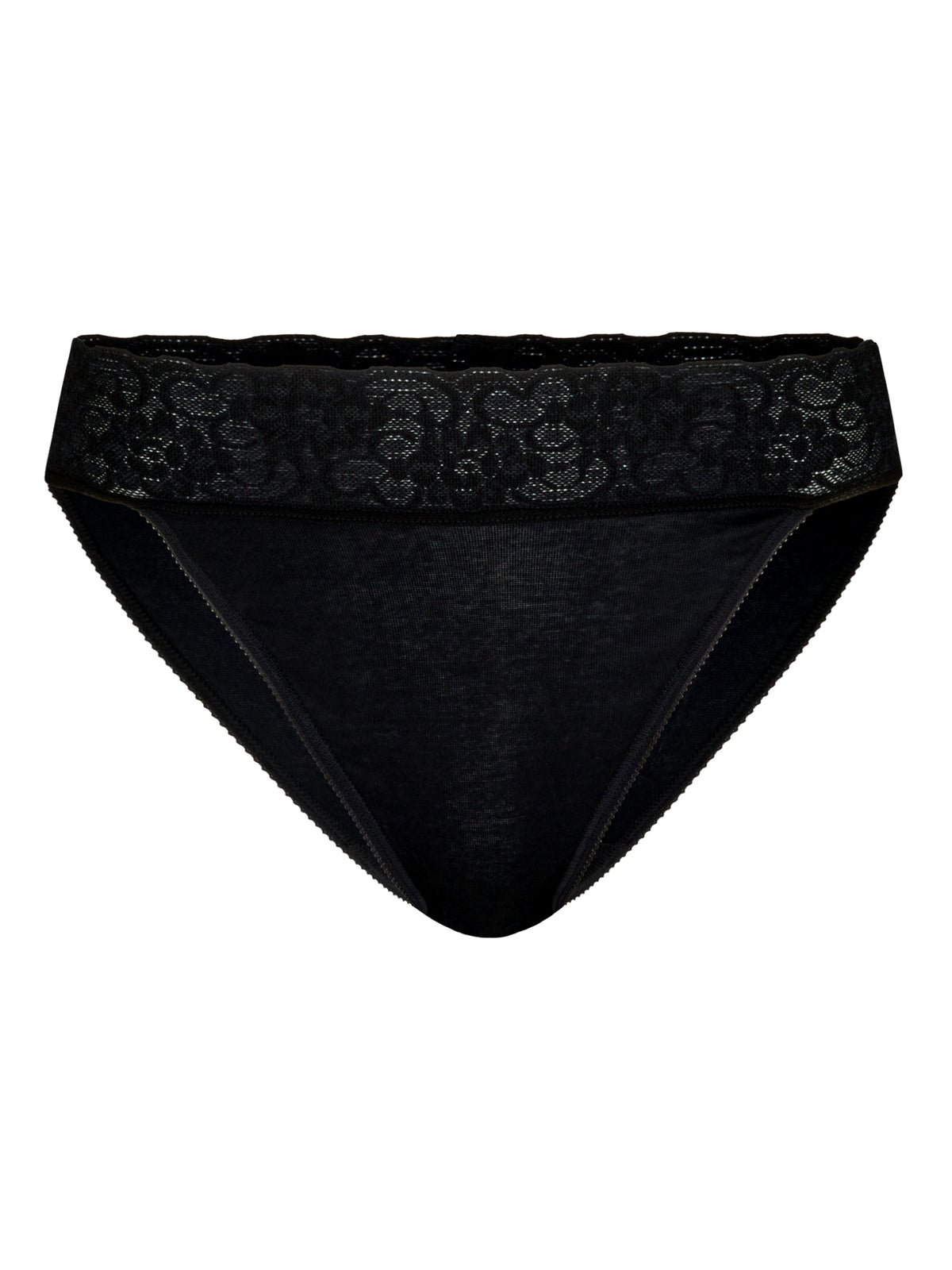 CALIDA Damen Tangaslip ICONICS LYCRASPITZE (21904) in Schwarz (992) – Freisteller