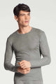 Langarm-Shirt WOOL & SILK