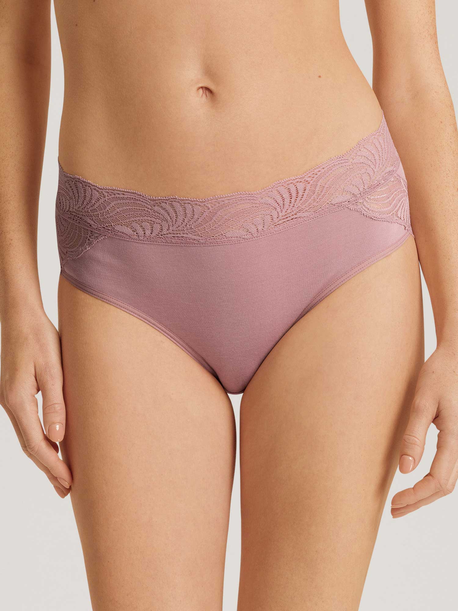 Midi-滑倒, 滑倒, COTTON DELIGHT – 在季颜色 woodrose 