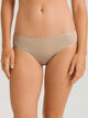 Midi Slip COTTON SEAMLESS in Sommer-Farbe iced cappuccino