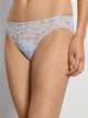Mini-Briefs MOMENTS, Mini-Slip with lace front, in summer color blue dove 