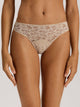 Mini-Briefs, Mini-Slip avec devant en dentelle, MOMENTS, en couleur estivale iced cappuccino 