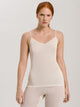 Spaghetti Top Scollo a V PURE SILK 