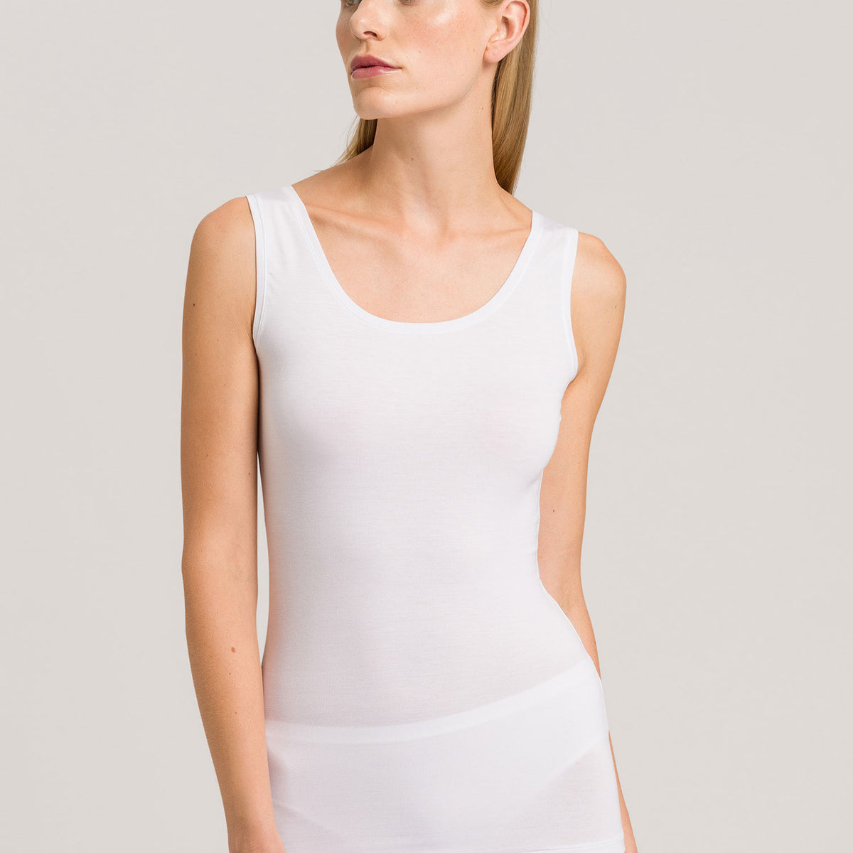 HANRO Women Top SOFT TOUCH in black and white – Michelangelo ...