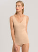 (تانك-)أعلى V-عنق COTTON SEAMLESS 