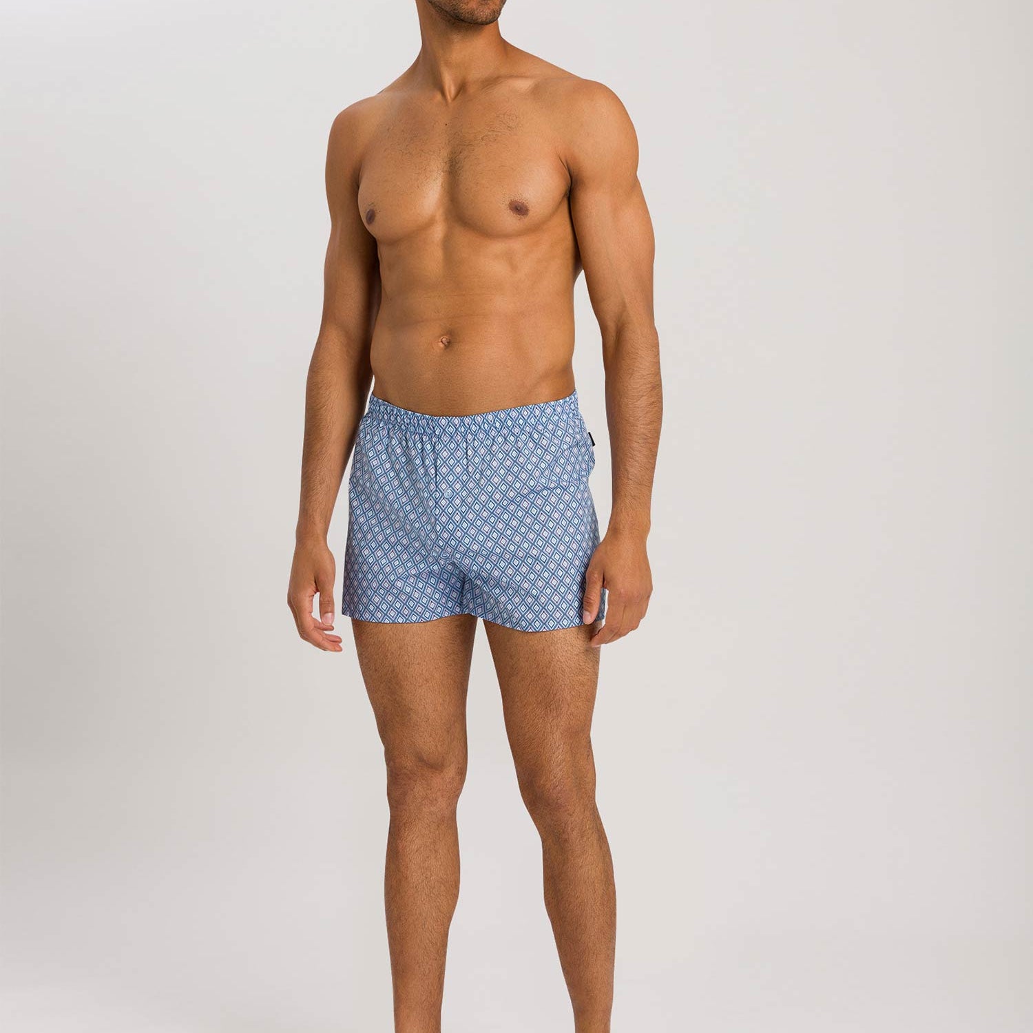 Boxer-Shorts, mit Eingriff, FANCY WOVEN