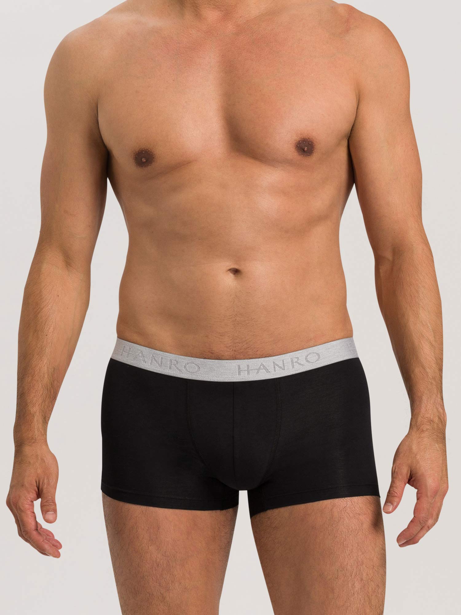 裤 带有 HANRO 标志捆绑包，双包装，COTTON ESSENTIALS 