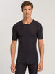 Maglietta a maniche corte, scollo a O, WOOLEN SILK 