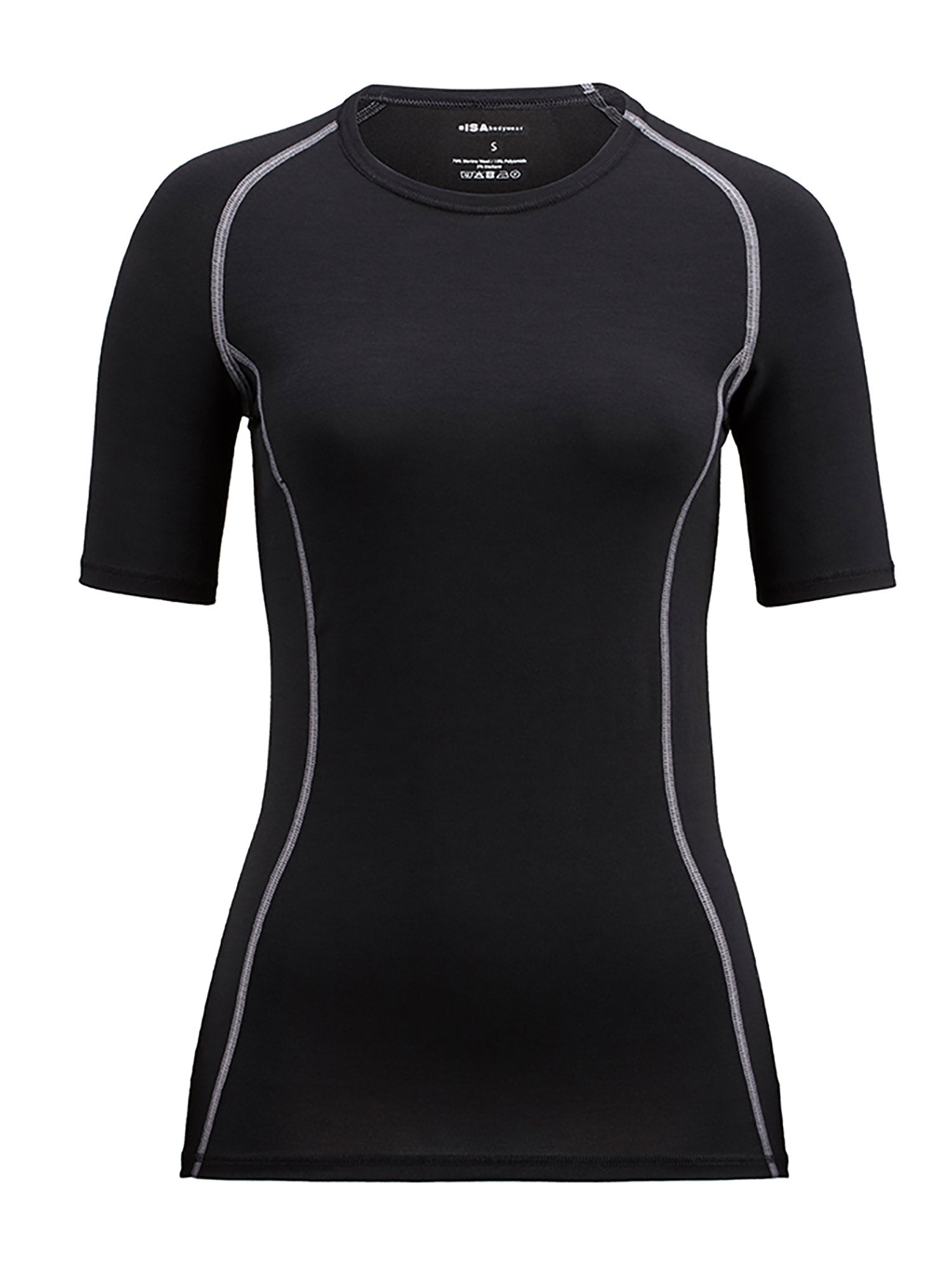 Maglietta a maniche corte, girocollo, NEW WOOL 