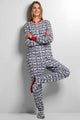 Füsschenpyjama, Jumpsuit für Damen und Herren