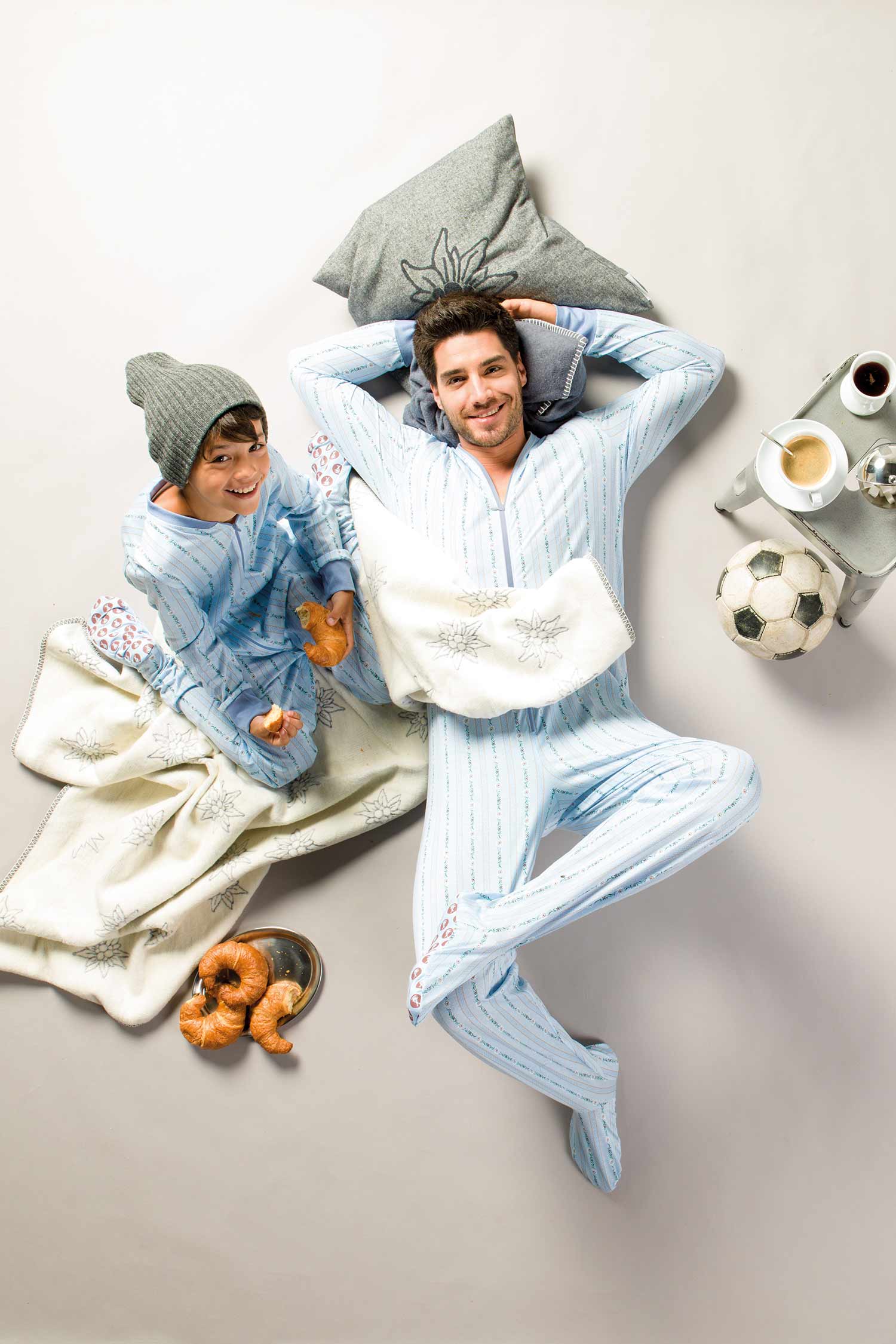 ISA bodywear Footie pajamas, jumpsuit – cult hit for kids ...