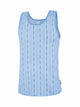 Athletshirt, Tank Top EDELWEISS in hell- und dunkelblau