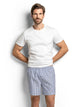 شورت بوكسر مع فتح WOVEN BASIC، مخطط 