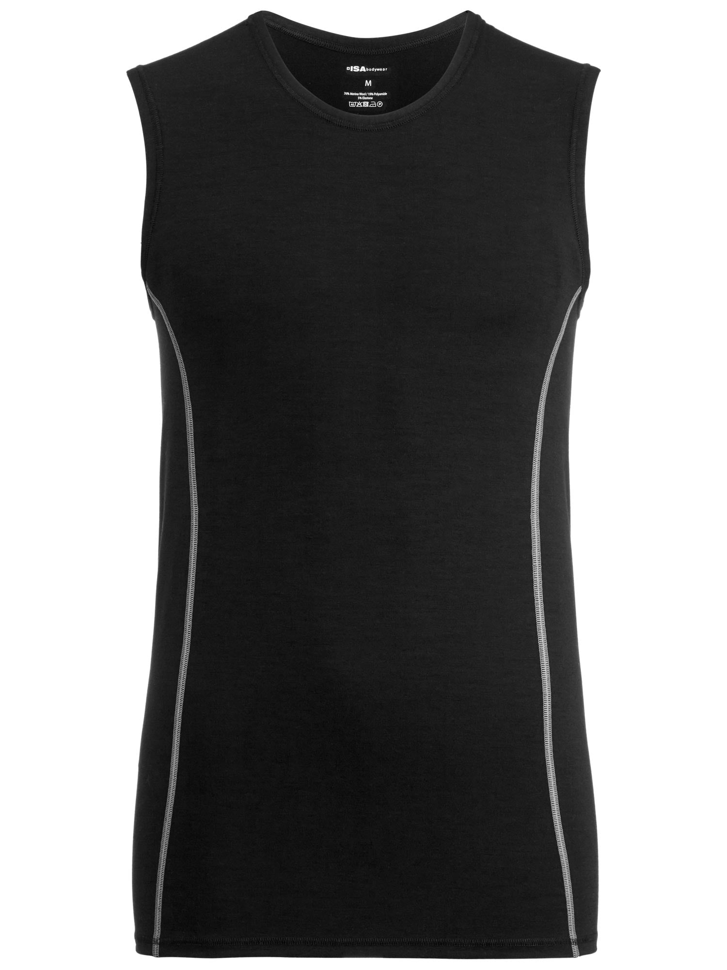 肌肉衫，背心 顶部, NEW WOOL 