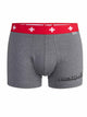 Pantalon Andy SCHWINGER en gris avec rouge 