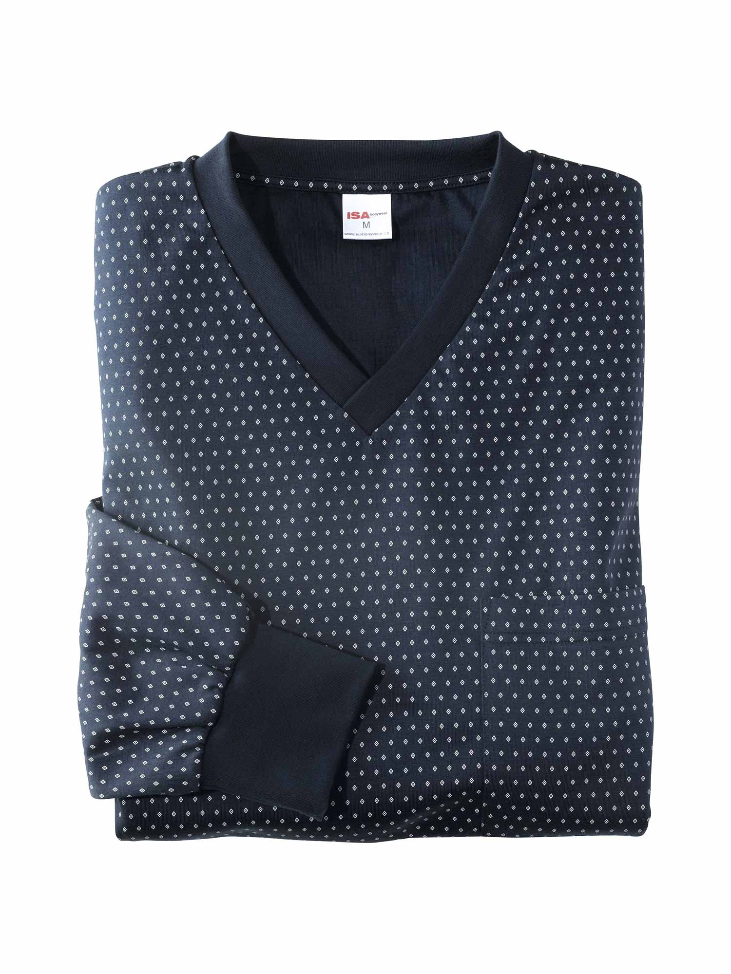 长睡衣，带罗纹袖口，MAX HAVELAAR 睡衣 