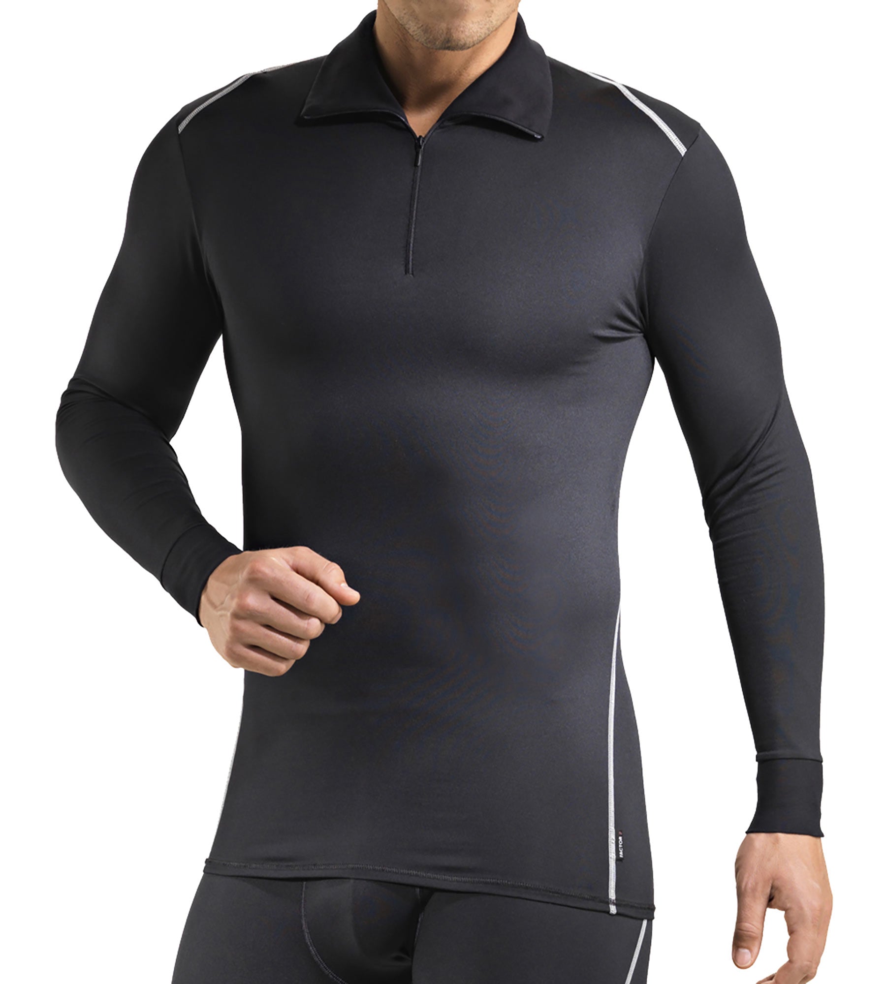高领衫，长袖，带拉链，CLIMA CONTROL FAKTOR 2 