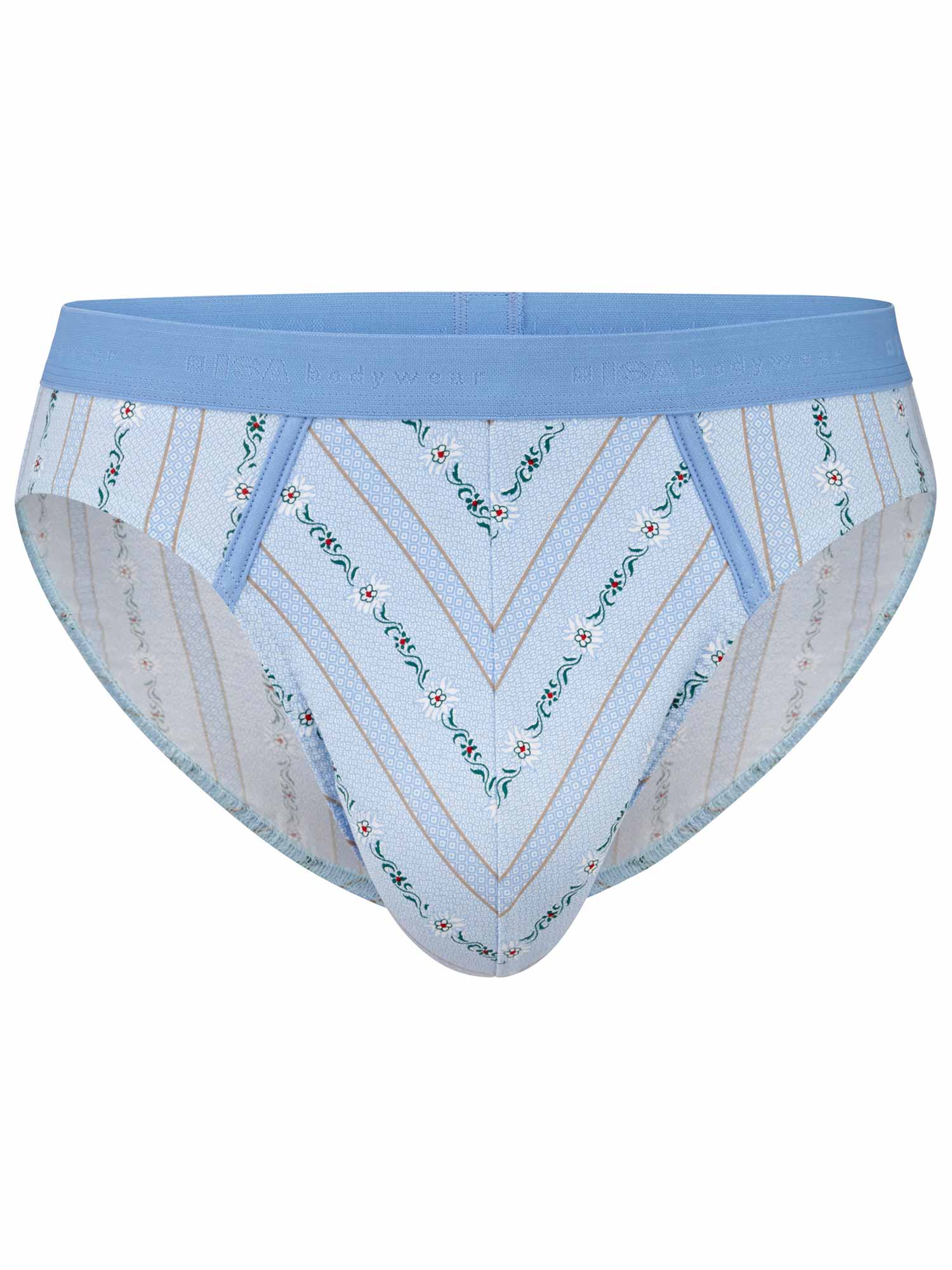 Slip EDELWEISS in light and dark blue 