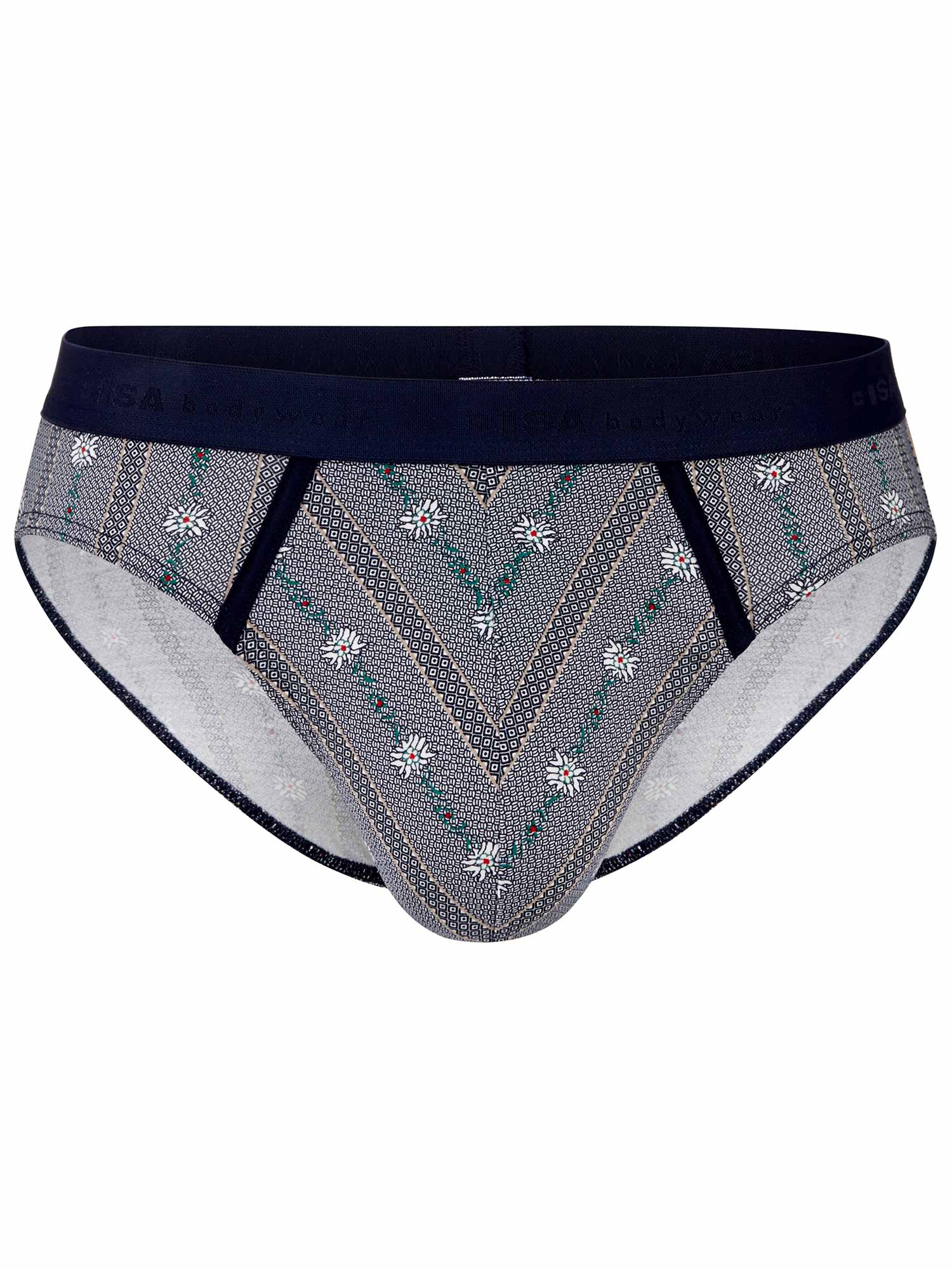 Slip EDELWEISS in light and dark blue 