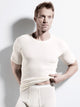 Shirt kurzarm, O-Neck, VIRGIN WOOL