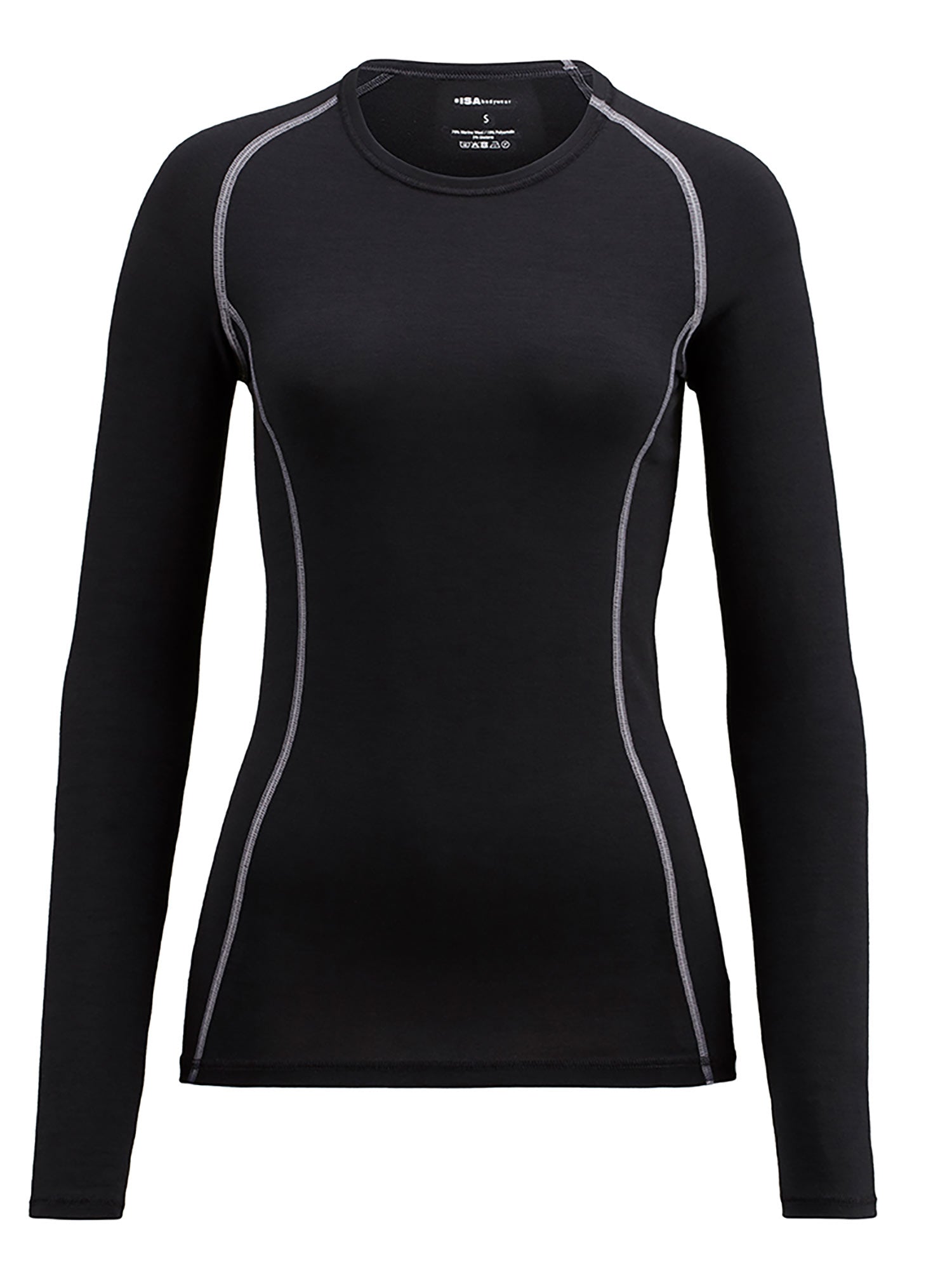 衬衫长袖，圆领，NEW WOOL 