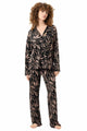 Langer Pyjama VIVID BLOOM, Grössen M & L