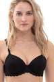 Soutien-gorge extensible bi-matière à armatures, AMOROUS 