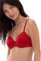 Soutien-gorge extensible bi-matière à armatures, AMOROUS 