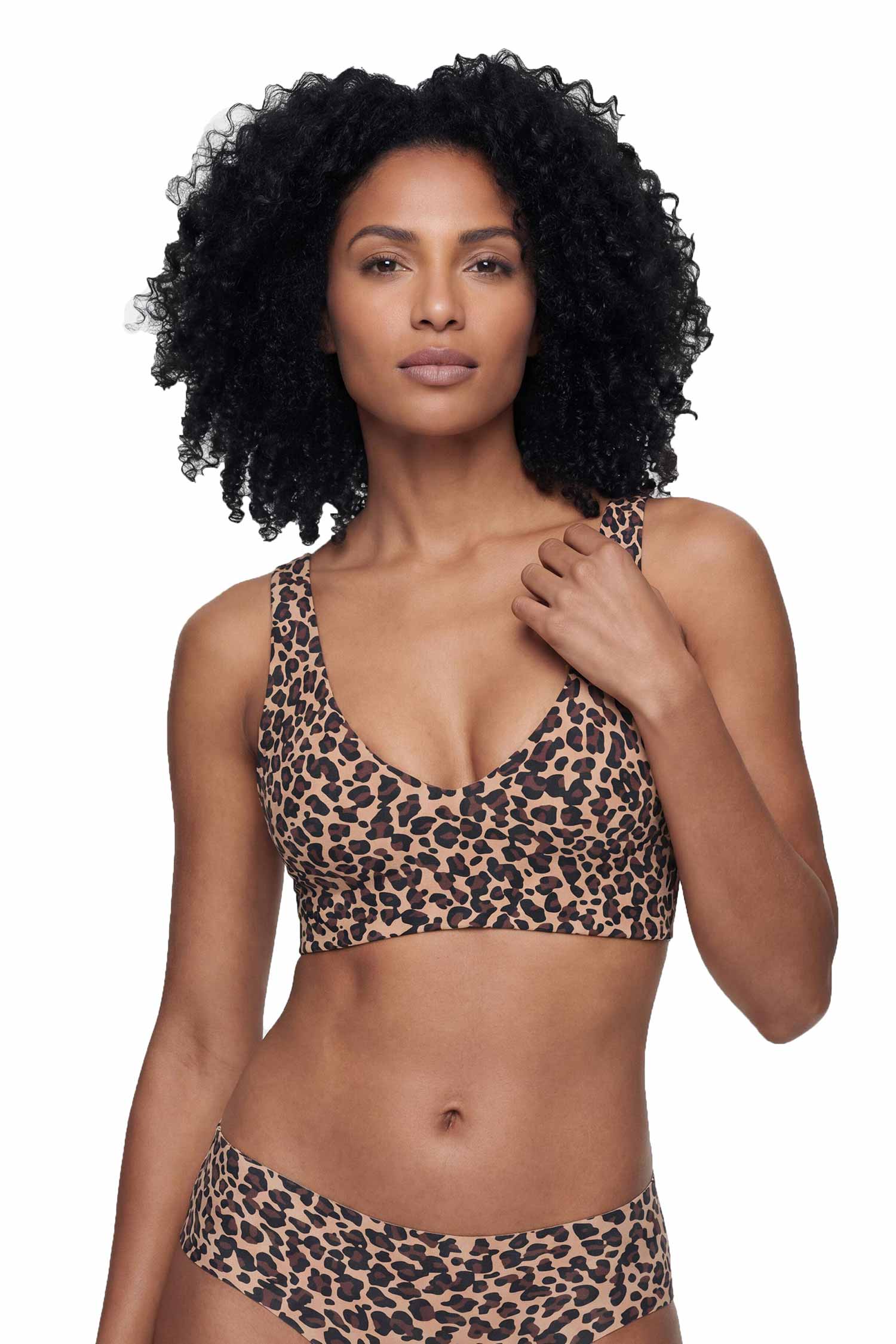 Bustier SIMPLY BETTER INVISIBLES, mit Leo-Print