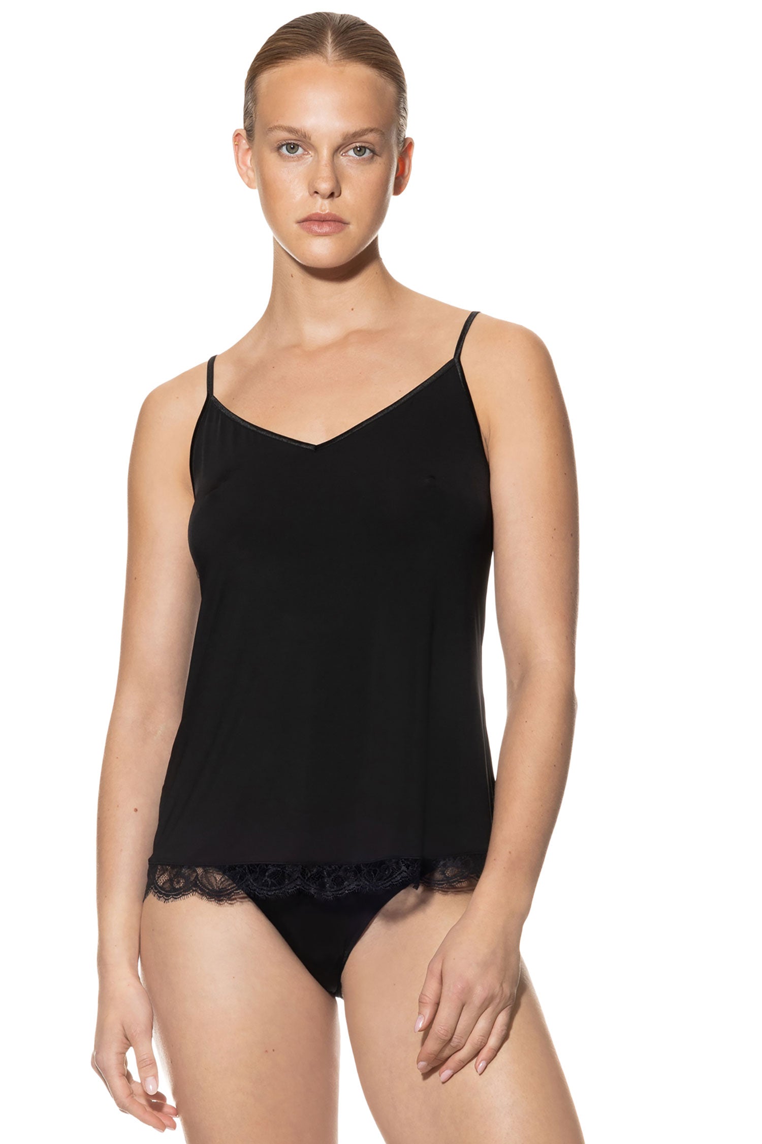 Camisole, with lace at the hem, GRACE 