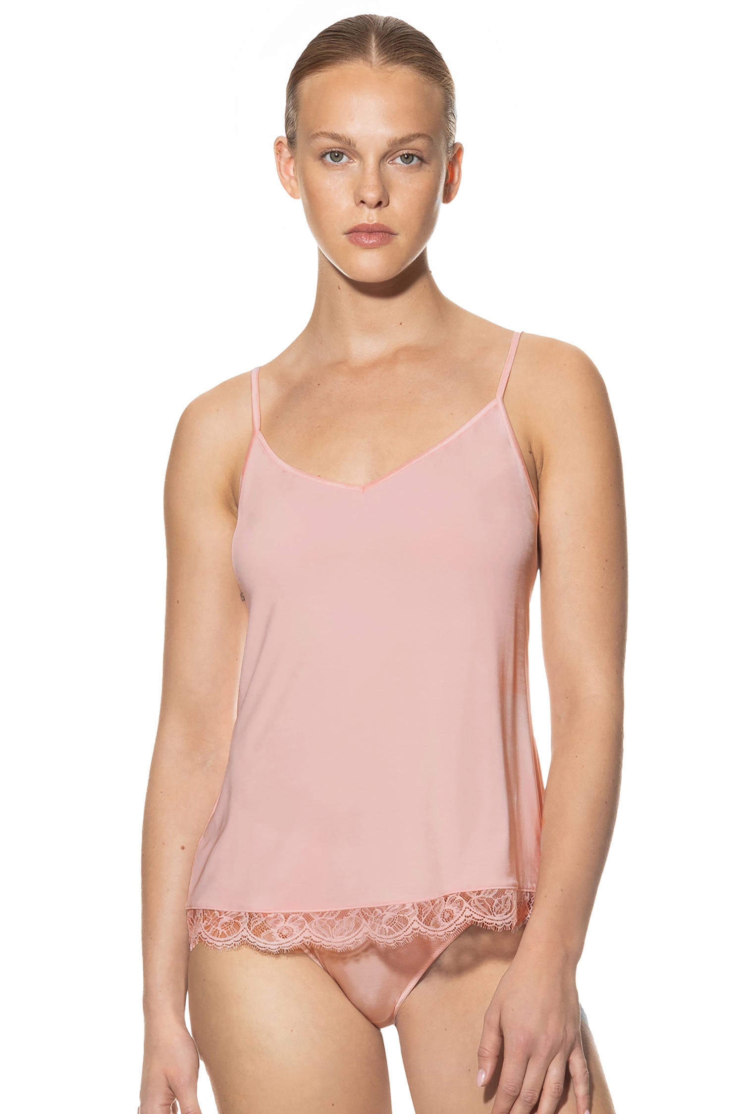 Camisole, with lace at the hem, GRACE 