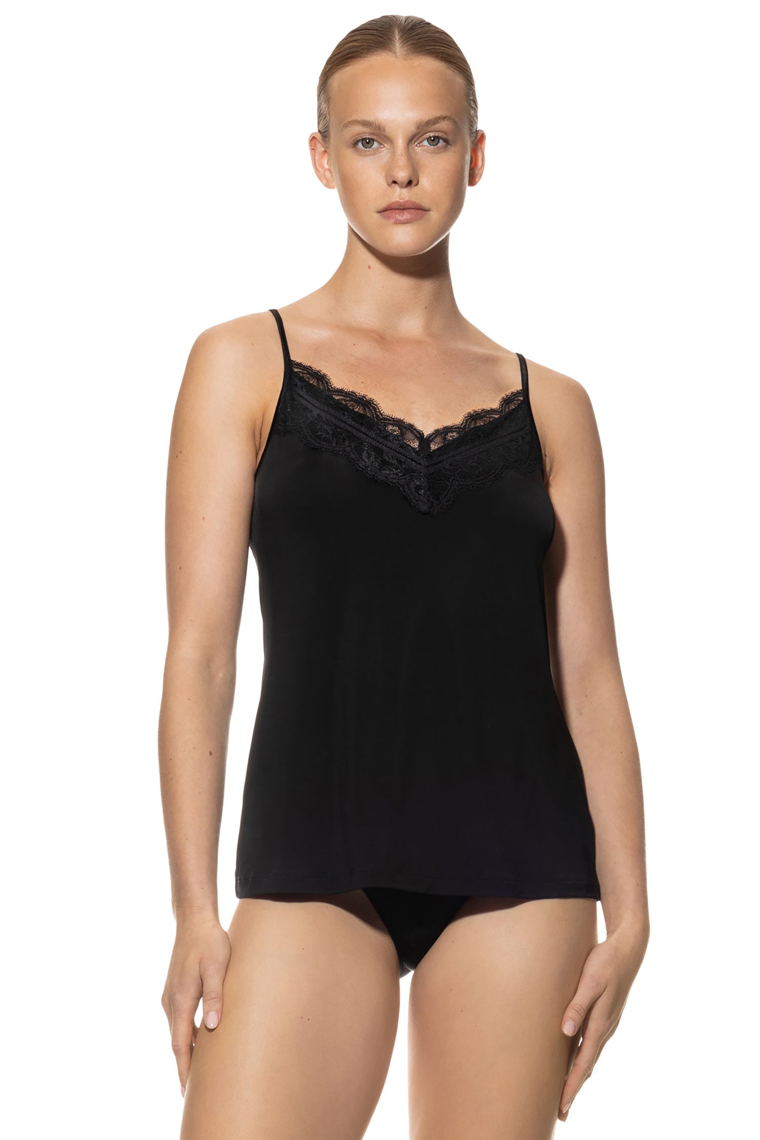 Camisole, with lace at the neckline, GRACE 