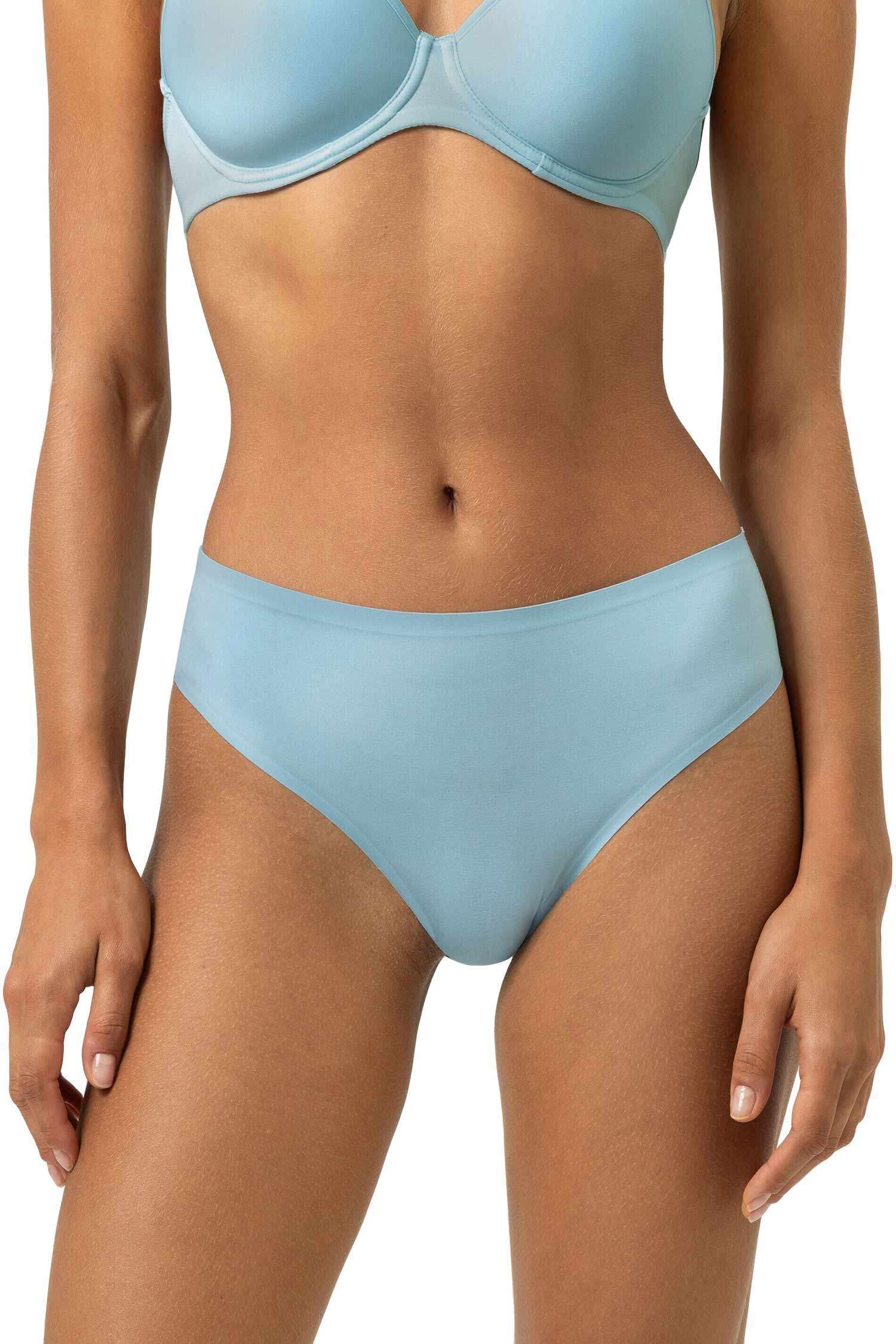 High-Waist-String SIMPLY BETTER INVISIBLES in Sommerfarbe breezy blue