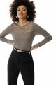 Chemise, manches longues, avec dentelle, WOOL LOVE 