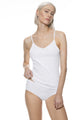 Spaghetti-Top, V-Neck, COMFORT COTTON