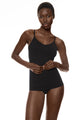 Spaghetti-Top, V-Neck, COMFORT COTTON