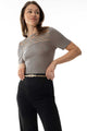T-shirt avec dentelle, WOOL LOVE 