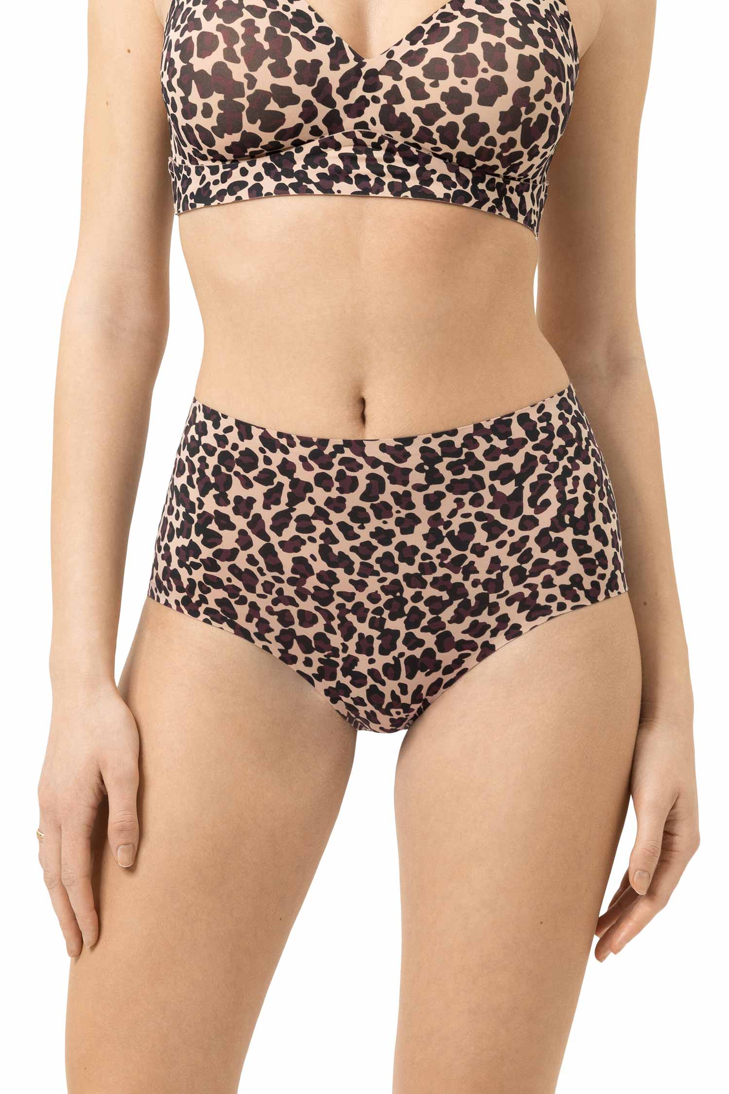 Taillen-Slip SIMPLY BETTER INVISIBLES, mit Leo-Print