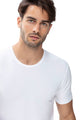 T-shirt à col rond DRY COTTON, en blanc jusqu'à 7XL 