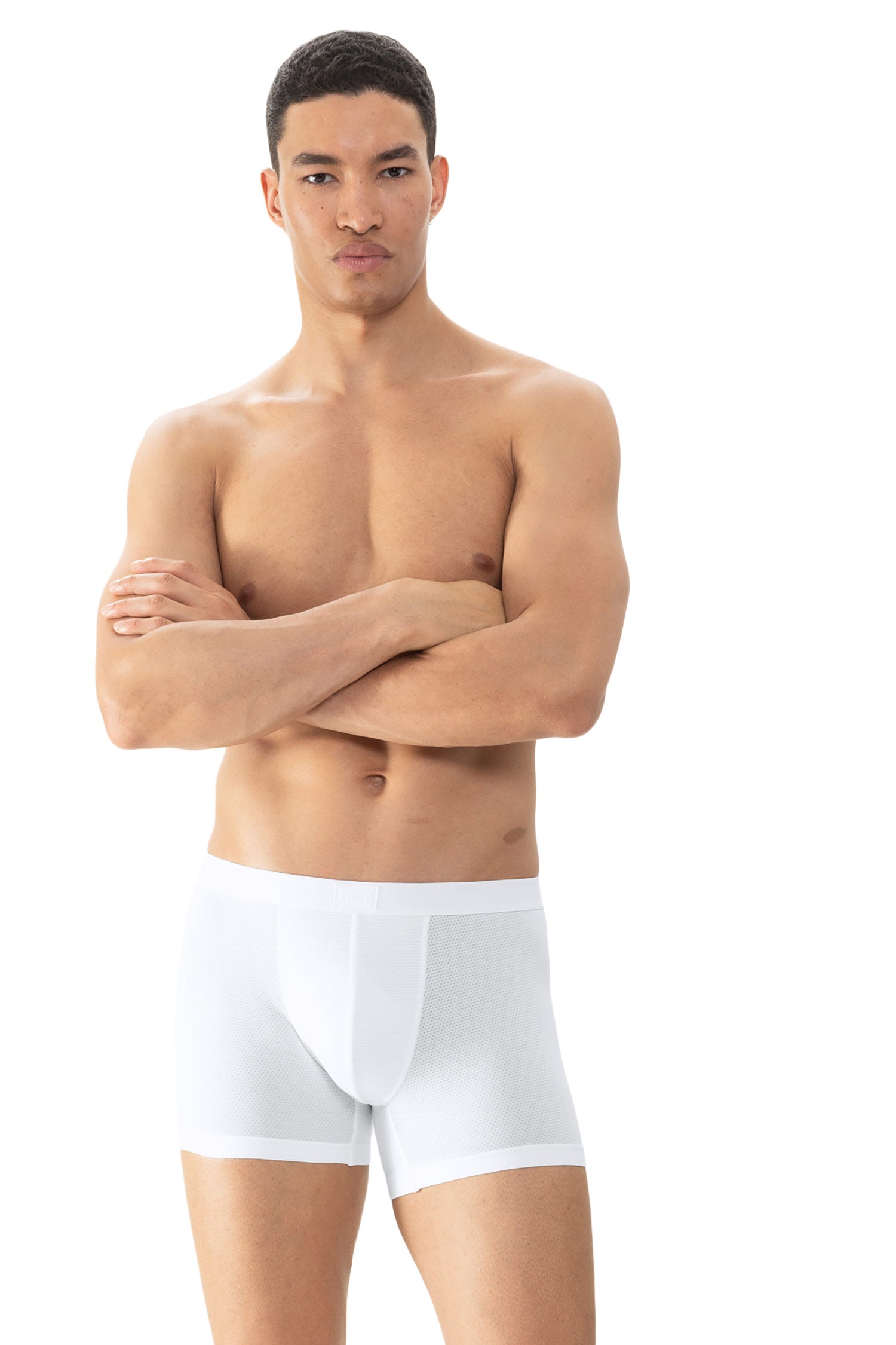 Long Shorty, Boxer Briefs mit verlängertem Bein, DRY COTTON BREEZE